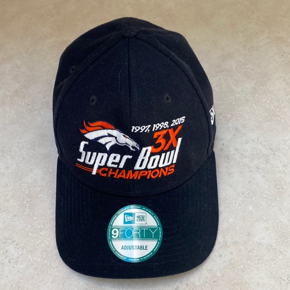 New Era Denver Broncos Super Bowl Champions hat - Picture 1 of 7